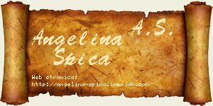 Angelina Špica vizit kartica